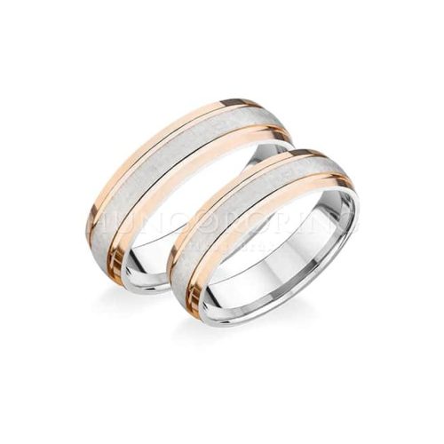 Aranyozott ezüst karikagyűrű